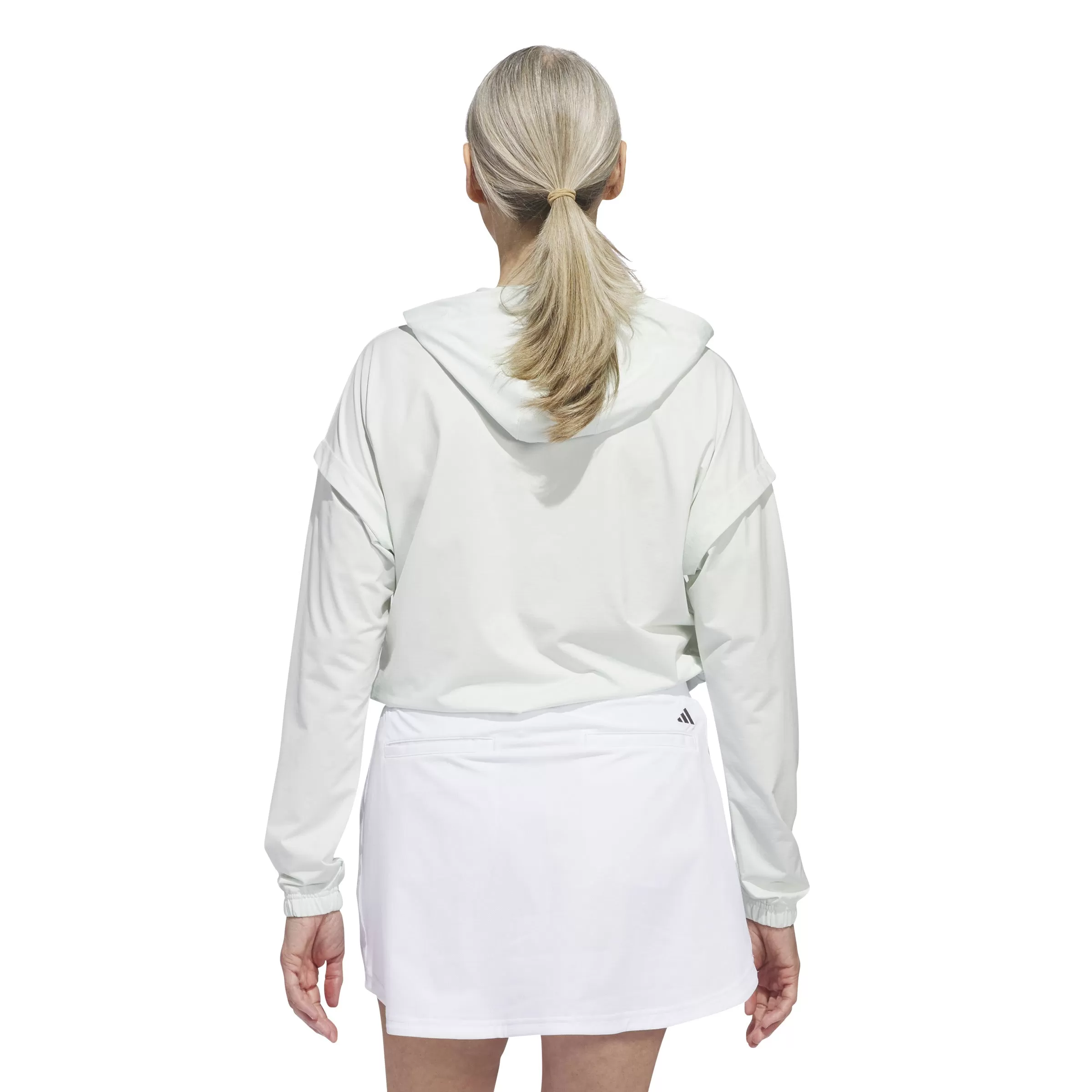 adidas Women's Ultimate365 TWISTKNIT Hoodie - Crystal Jade SS24