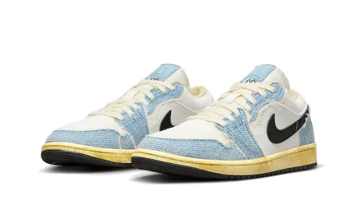 Air Jordan 1 Low SE WRMK Sashiko Denim