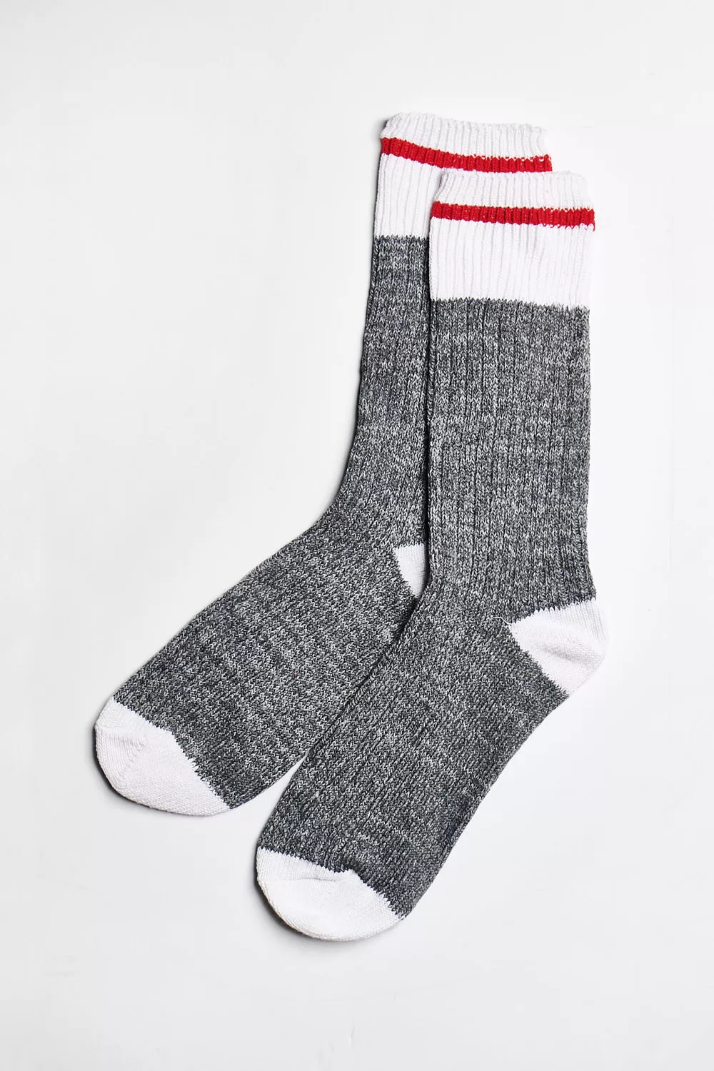 ALAMAE Striped Crew Socks