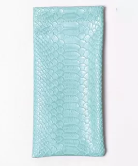 Alligator Glasses Pouch - Mint