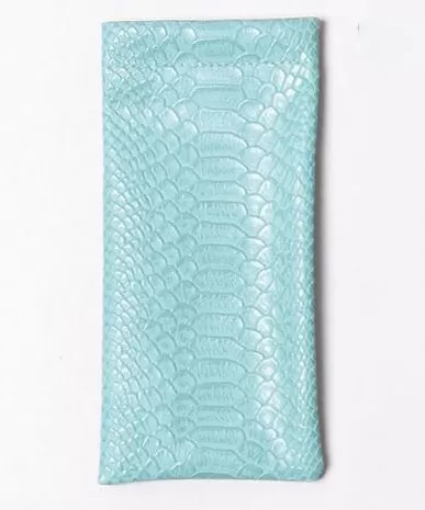 Alligator Glasses Pouch - Mint