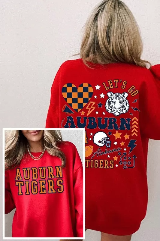 AUBURN TIGERS UNISEX FLEECE SWEATSHIRT