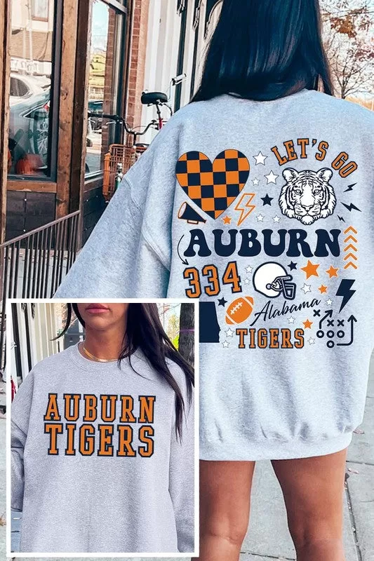 AUBURN TIGERS UNISEX FLEECE SWEATSHIRT