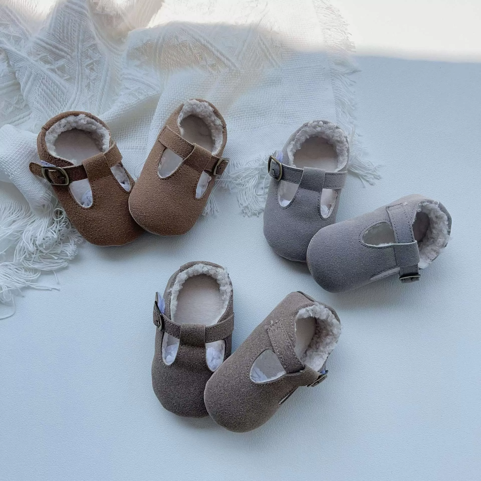 Baby Girls Solid Color Shoes Wholesale 231019147