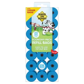 Bags on Board Waste Bags Refill Pantry Pack