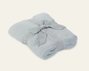 Barefoot Dreams - Cozychic Lite Ribbed Baby Blanket in Blue