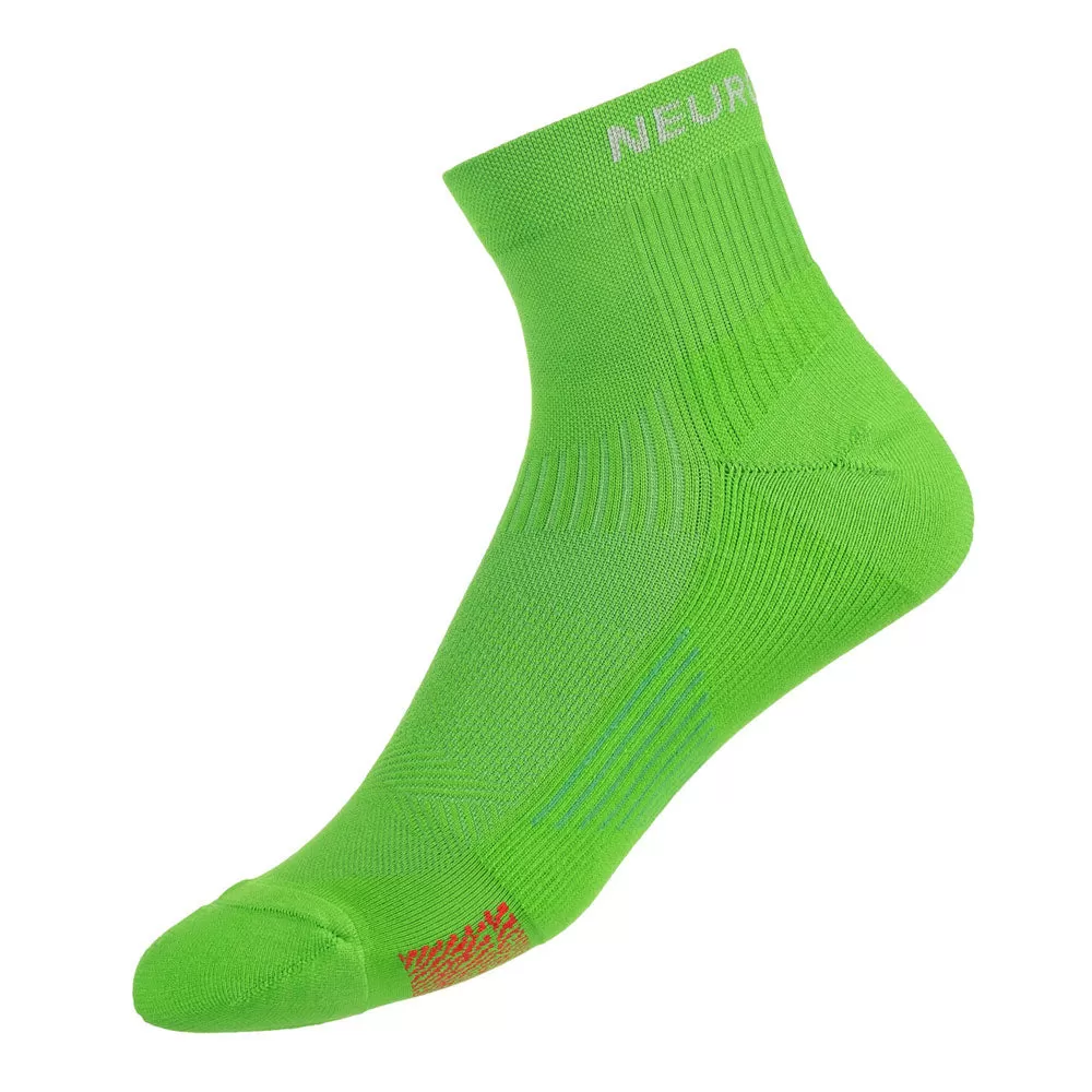 Biowin Neurosocks - Athletic Mini Crew - Neon Green