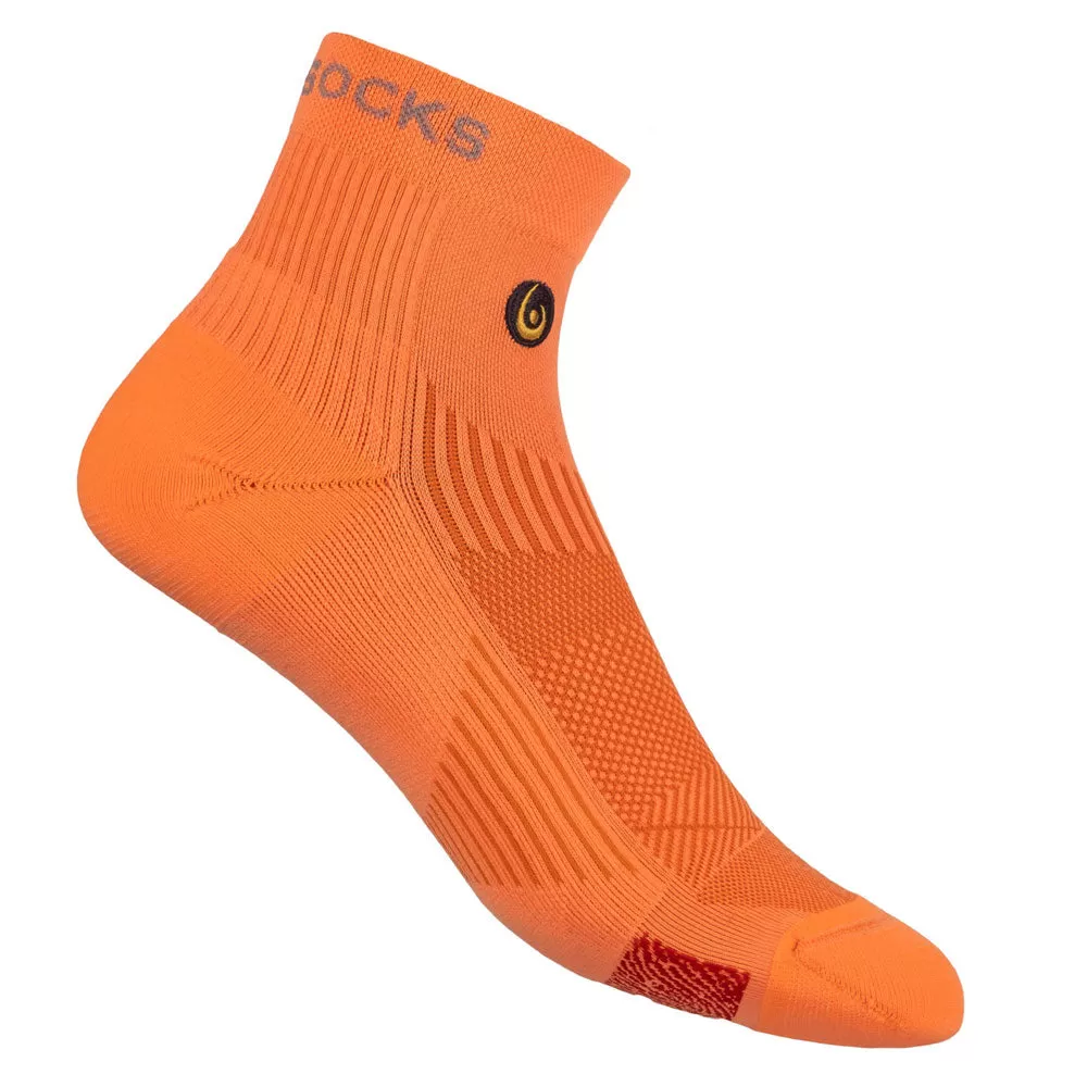 Biowin Neurosocks - Athletic Mini Crew - Neon Orange