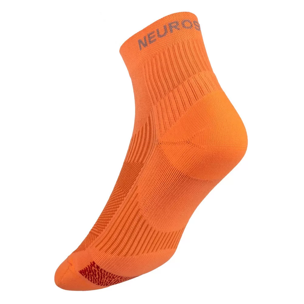 Biowin Neurosocks - Athletic Mini Crew - Neon Orange