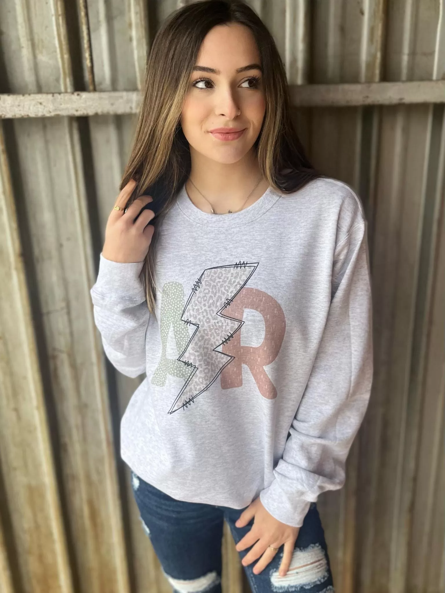 Boho Lightning State Sweatshirt