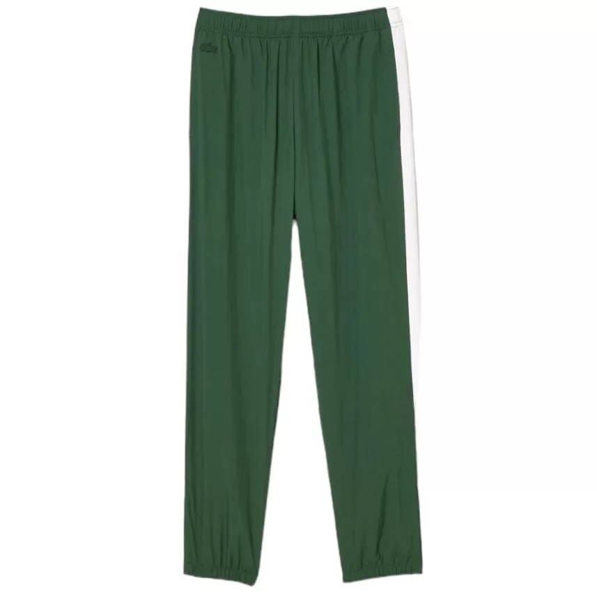 Boys Lacoste Colorblock Sweatpants (Dark Green) XJ2154-51