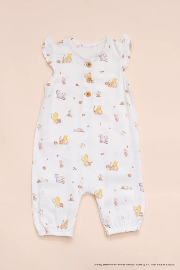 Caitlyn Romper - Dandelion Pooh