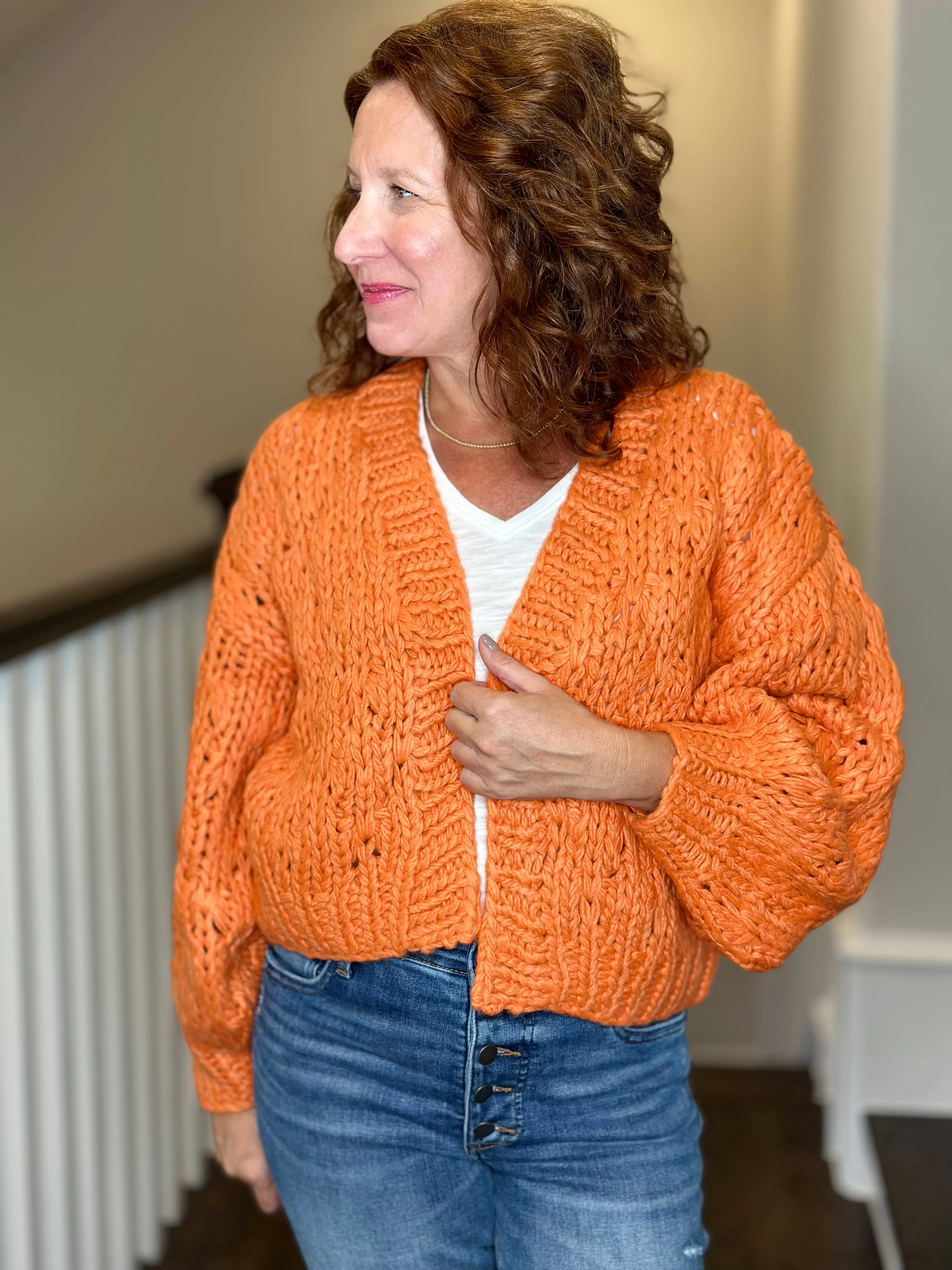 Callahan Gigi Cardigan in Puffins Bill