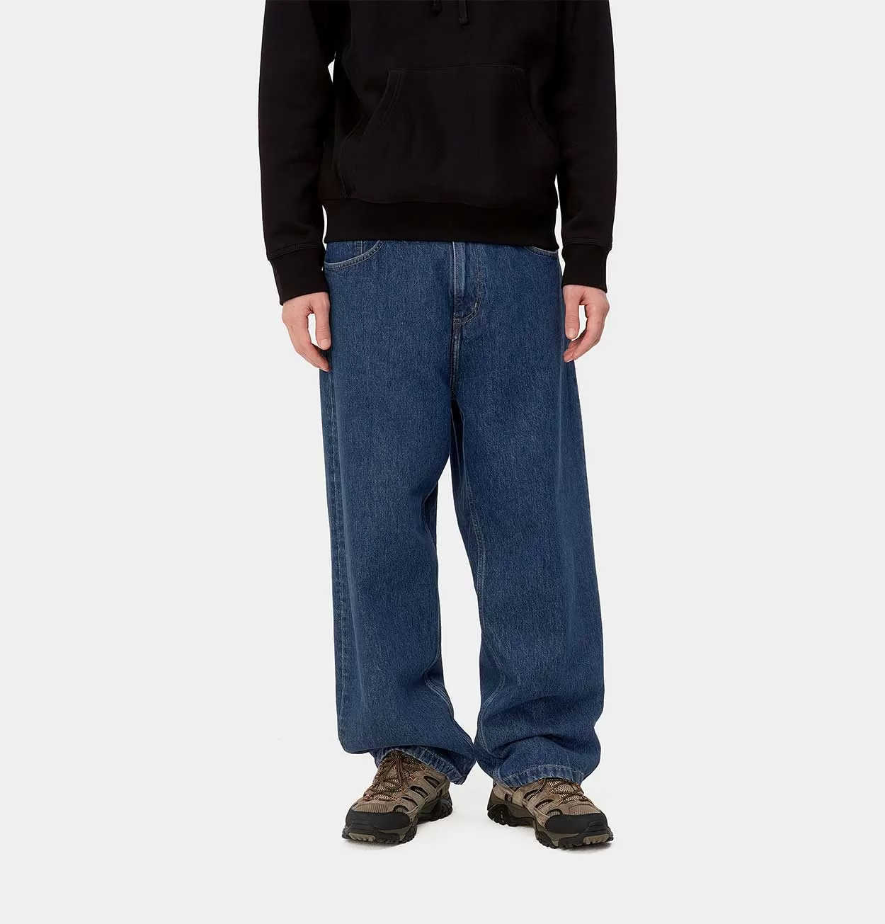 Carhartt WIP Brandon Pant in Blue Stone Washed