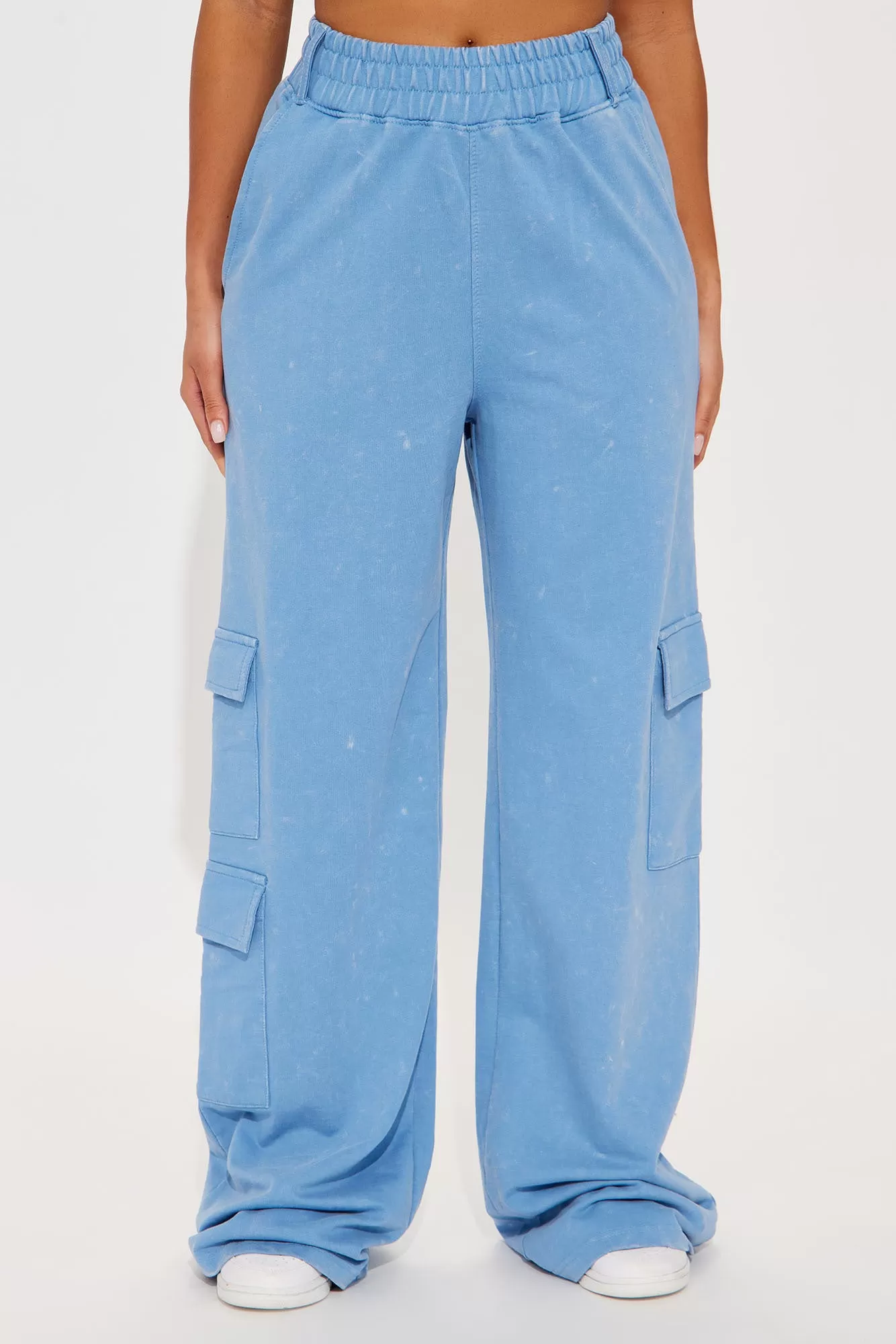 Carmen Washed Lounge Pant - Blue