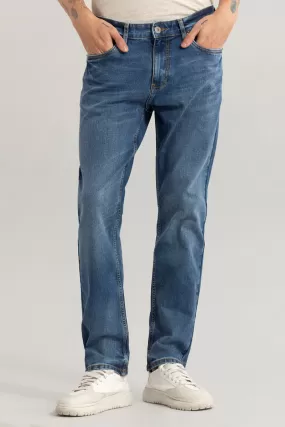 Cascade Washed Blue Comfort Fit Jeans