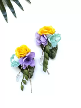 dainty garden party earrings - birthday I