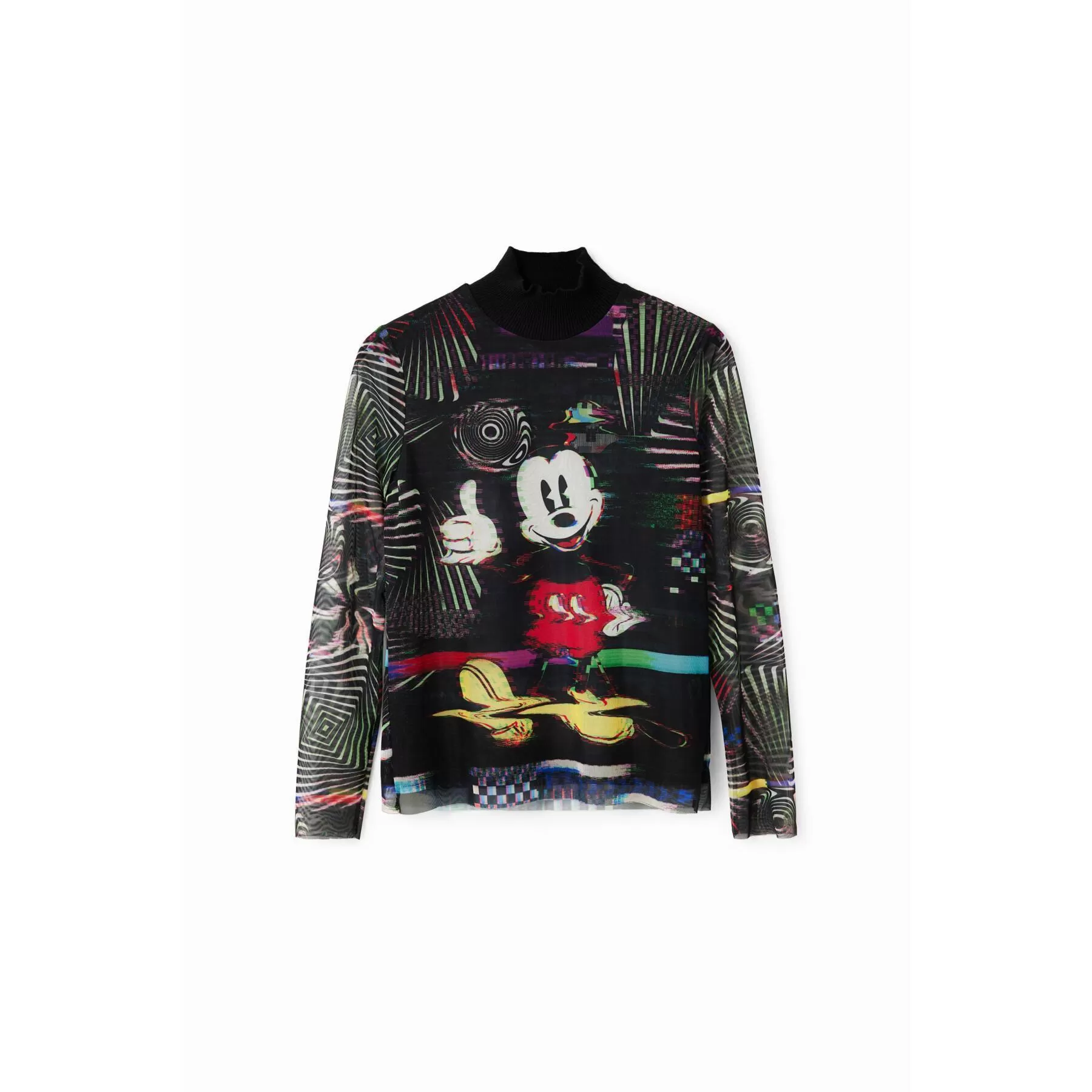 Desigual Tulle Top - Mickey Mouse