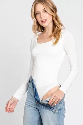 Double Layered Round Neck Bodysuit