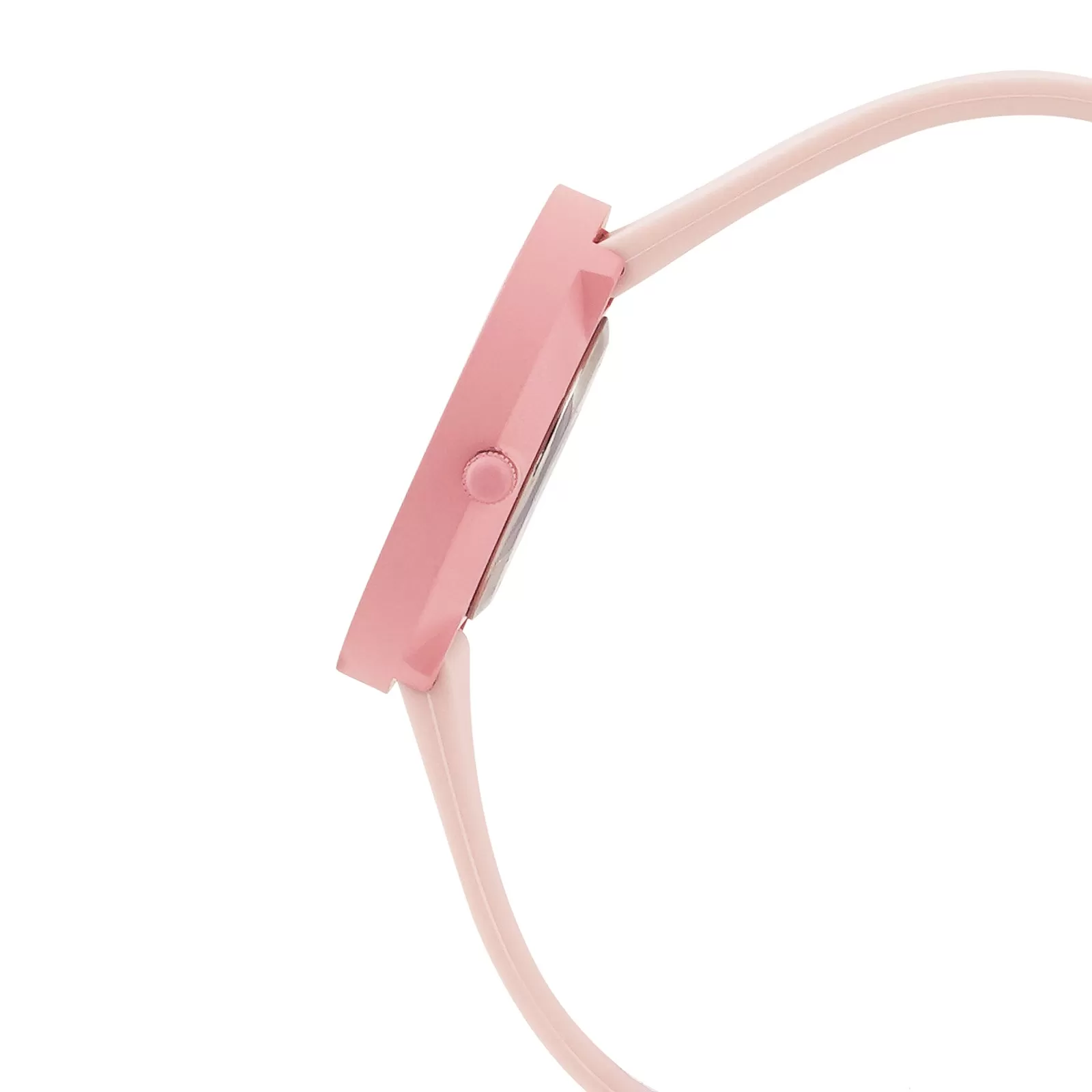 Duet Blossom Blend  Pink Silicone Strap Watch