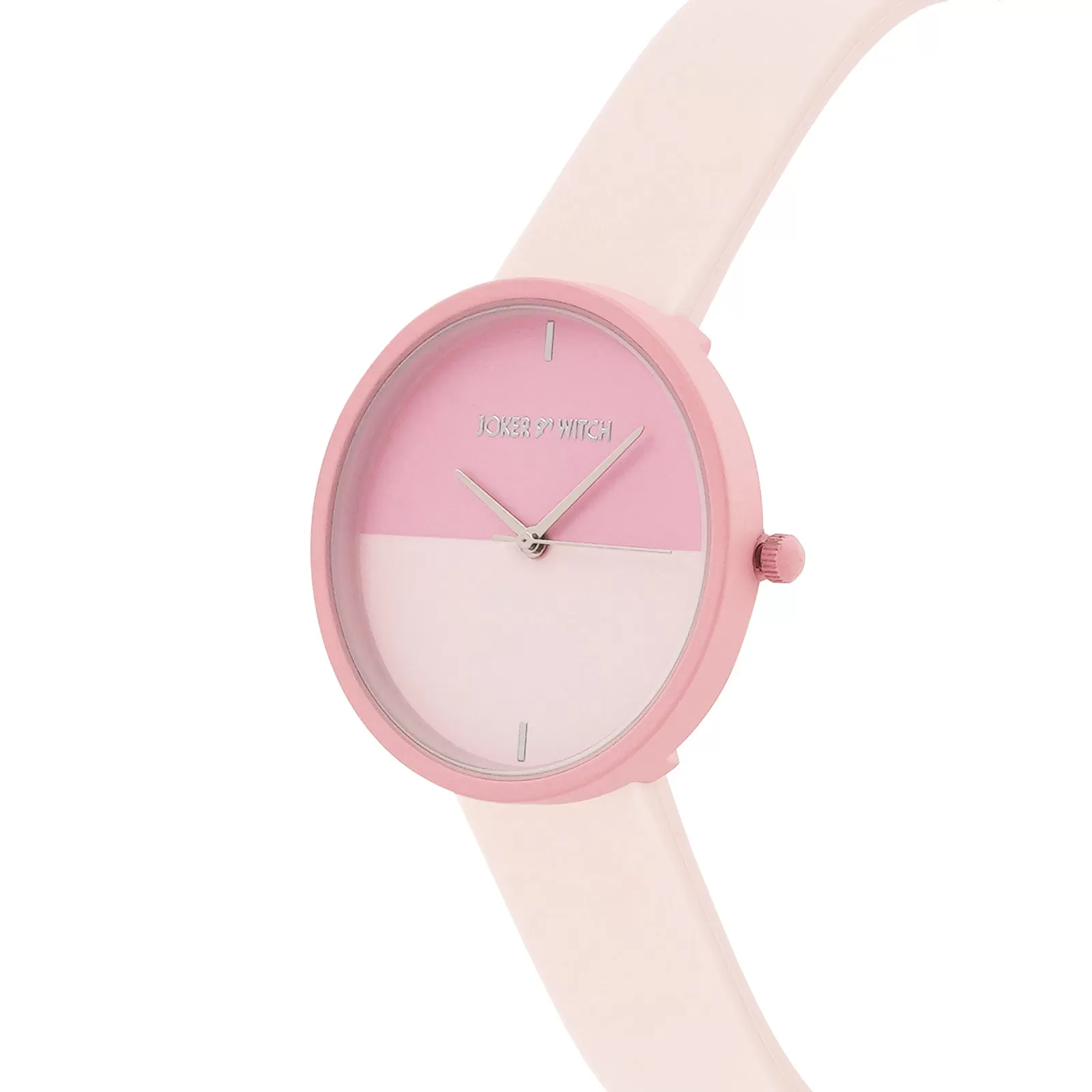 Duet Blossom Blend  Pink Silicone Strap Watch