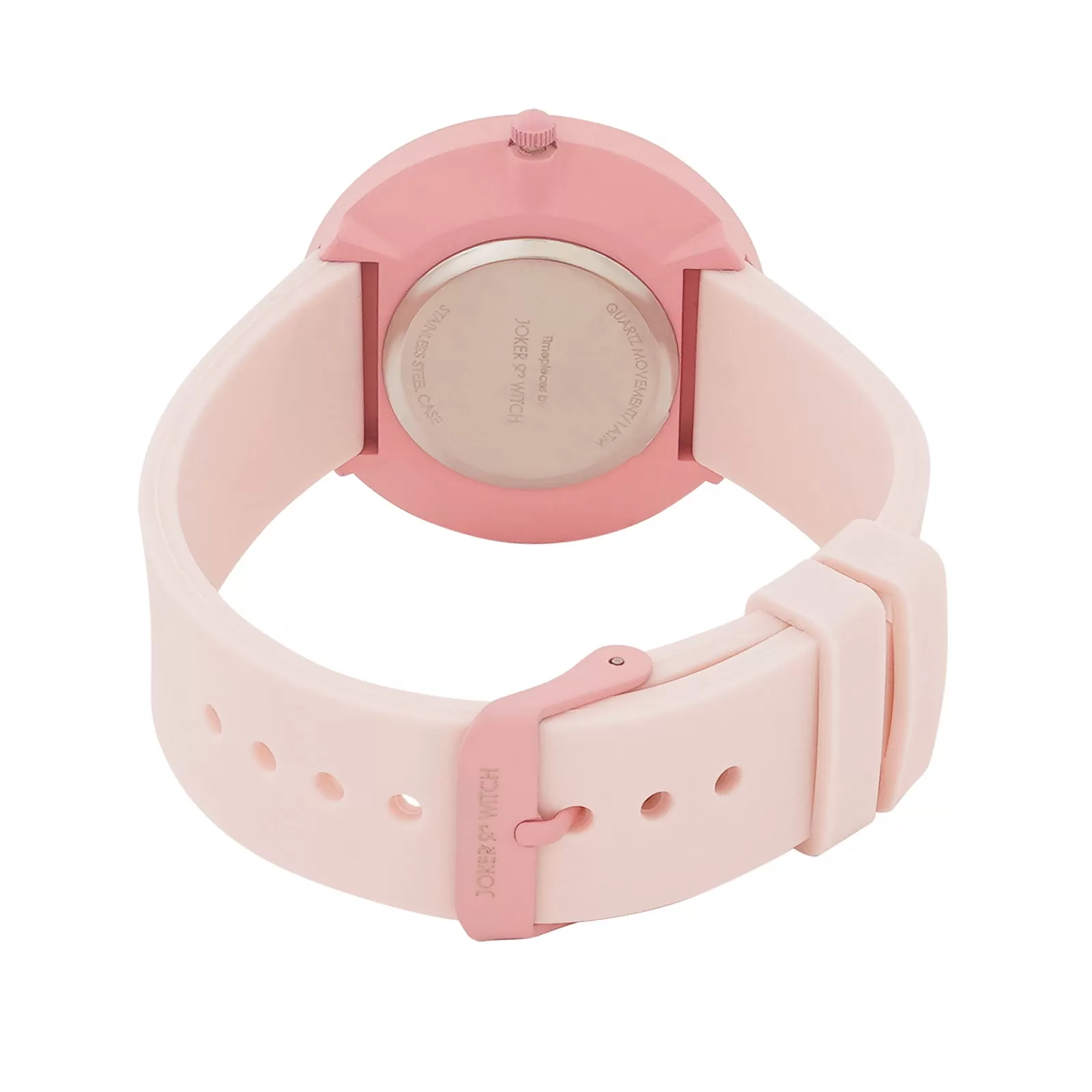 Duet Blossom Blend  Pink Silicone Strap Watch