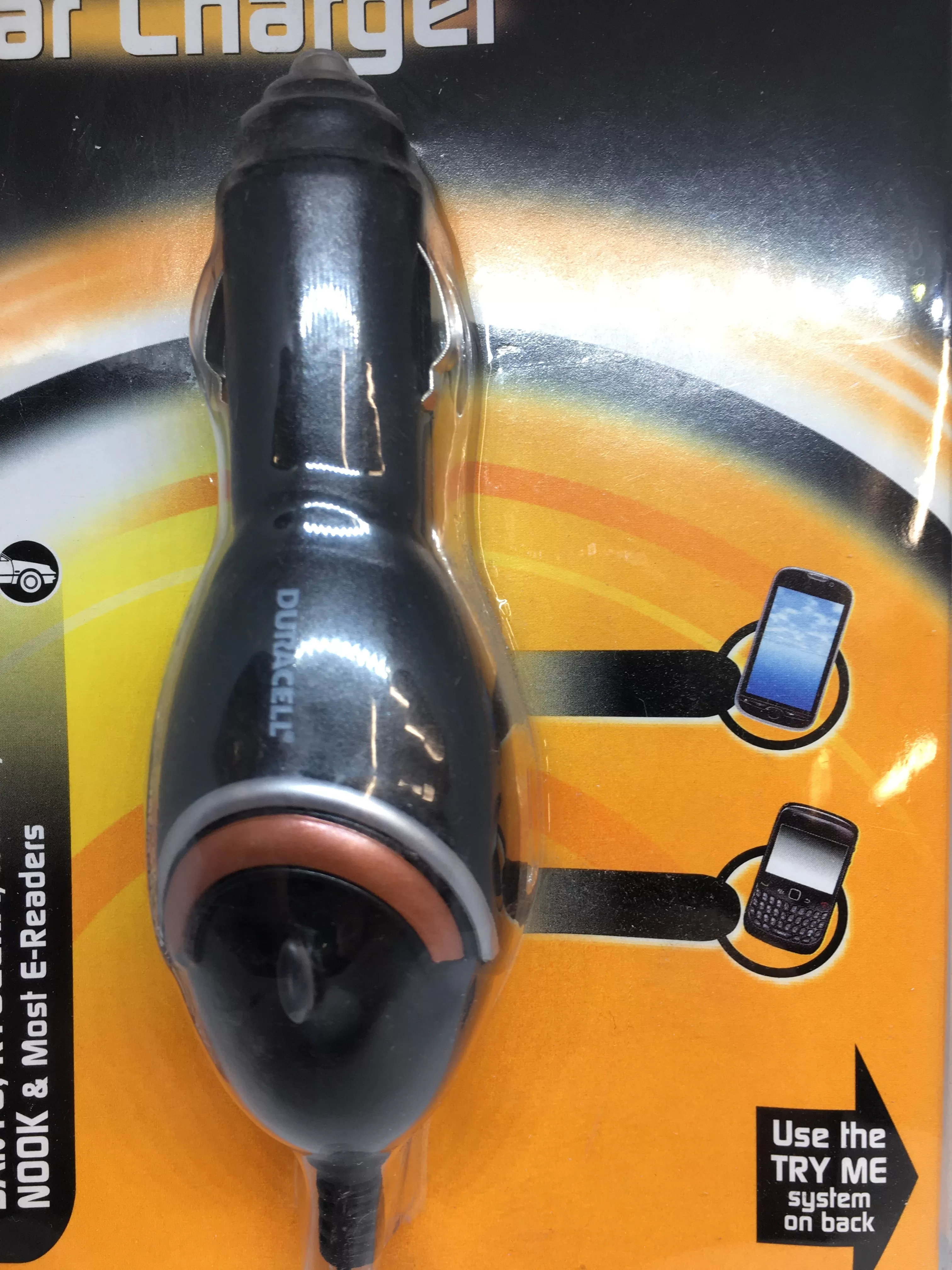 Duracell Car Charger for Cell Phones & Tablets