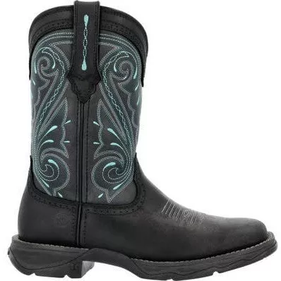 Durango Women's Lady Rebel 10 ST Western Work Boot - Sky - DRD0462