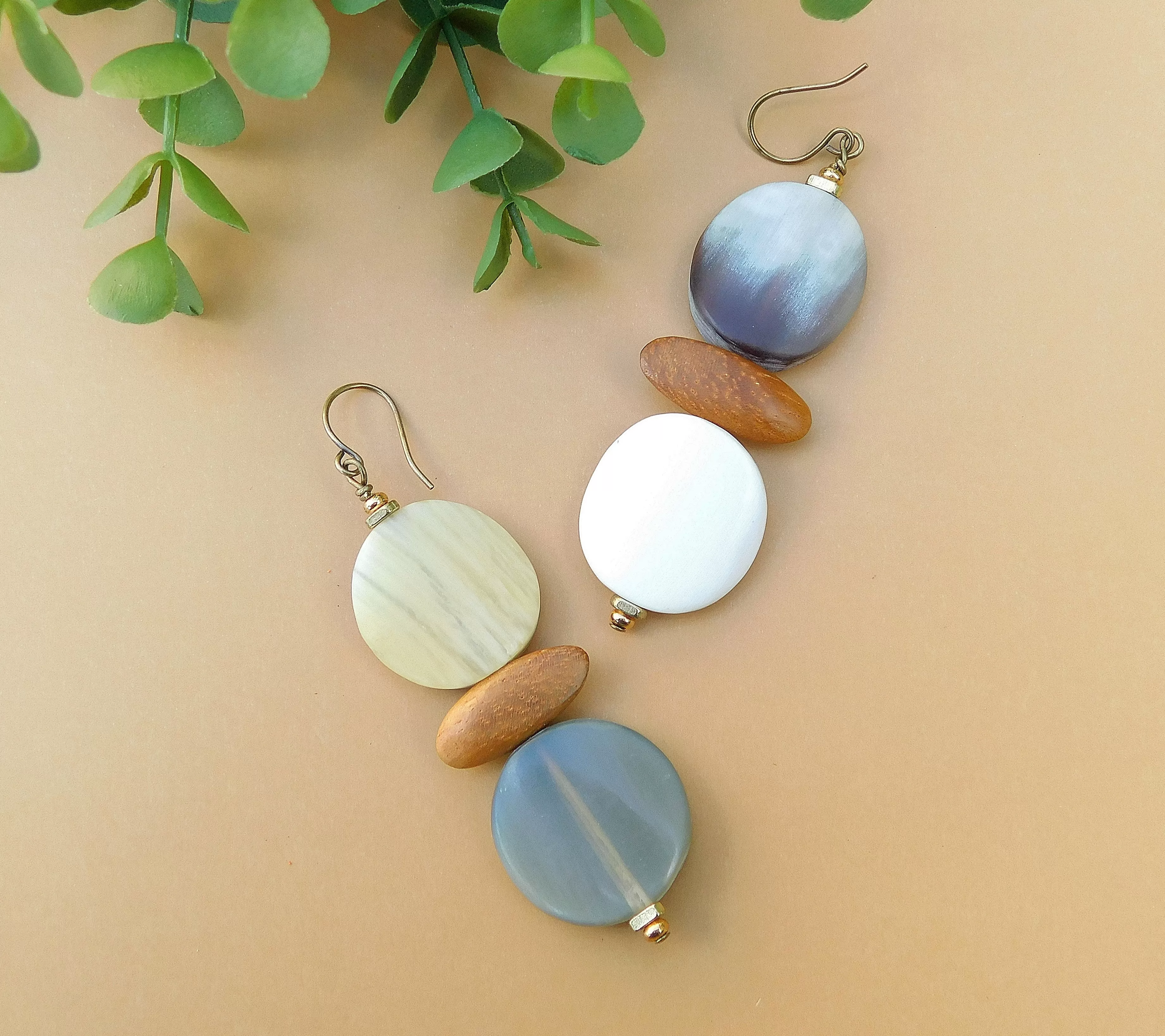 Earthy Natural Earrings