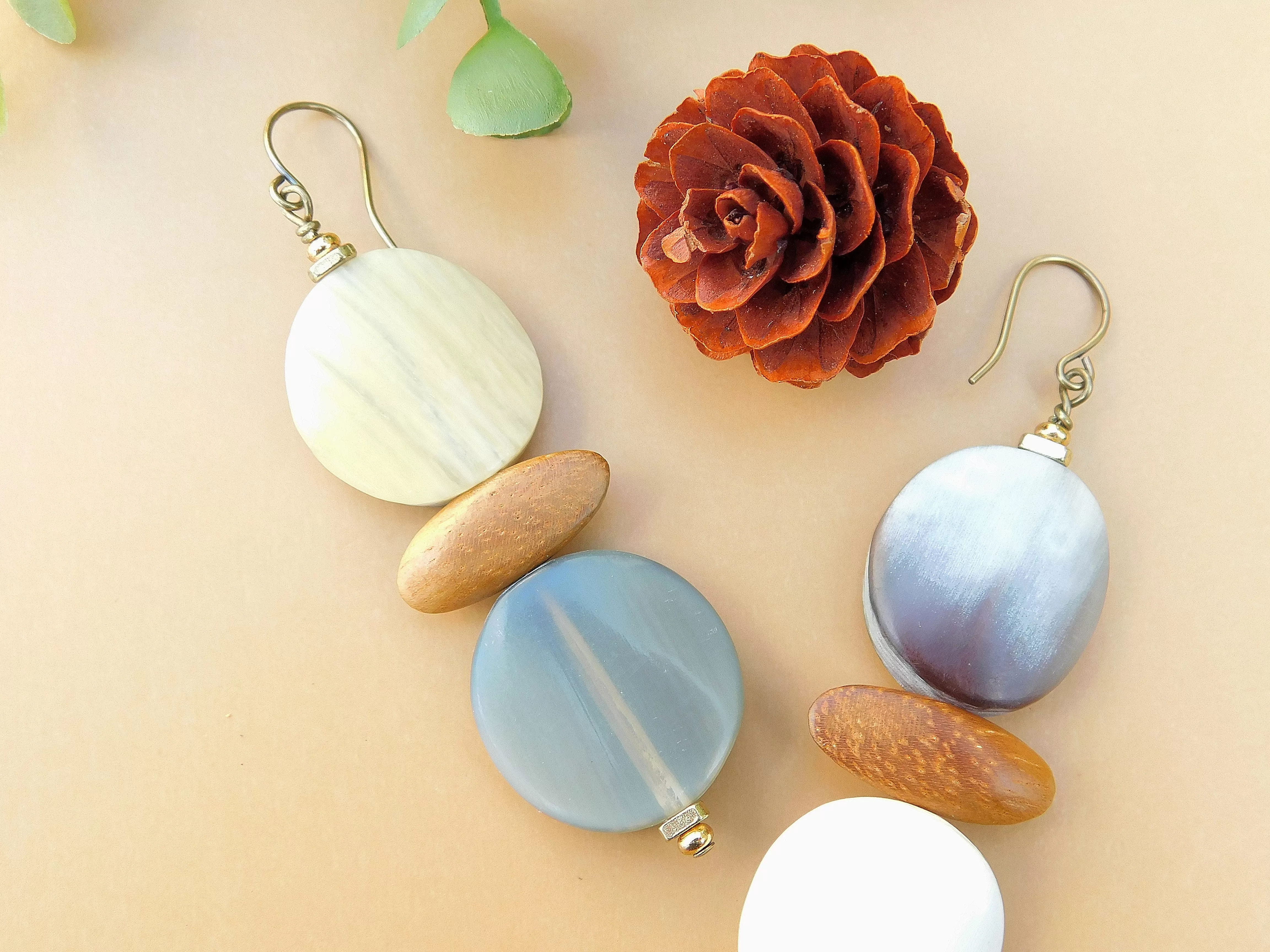 Earthy Natural Earrings