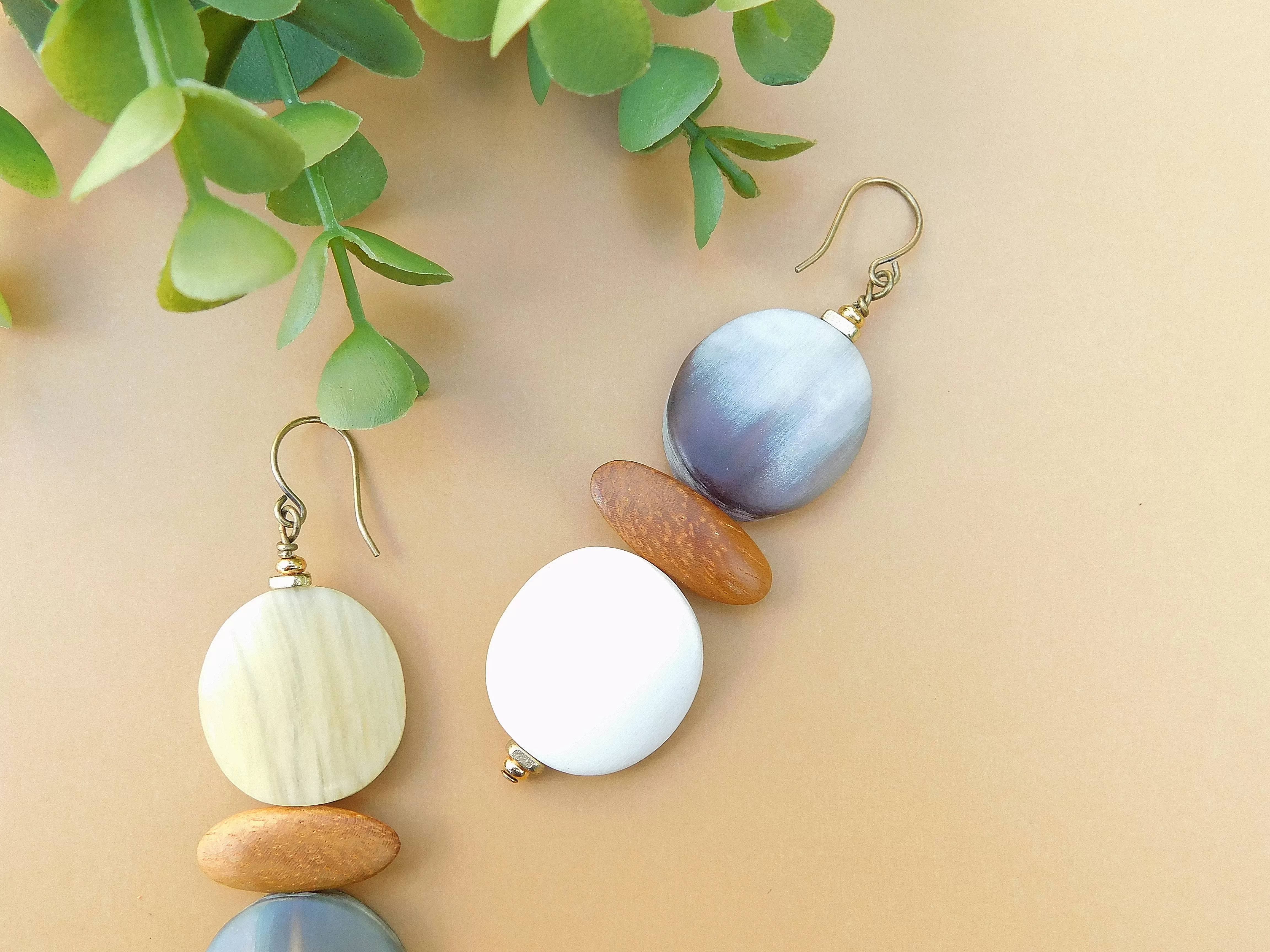 Earthy Natural Earrings