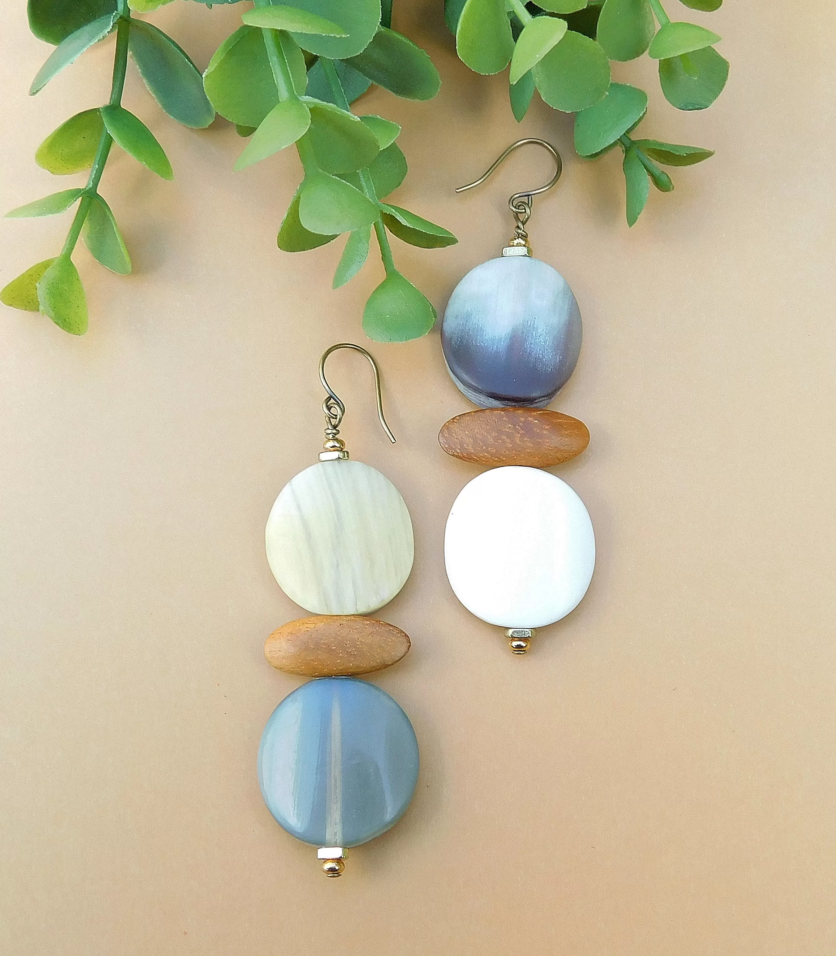 Earthy Natural Earrings