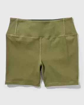 EcoKnit Ribbed Bike Short - 5