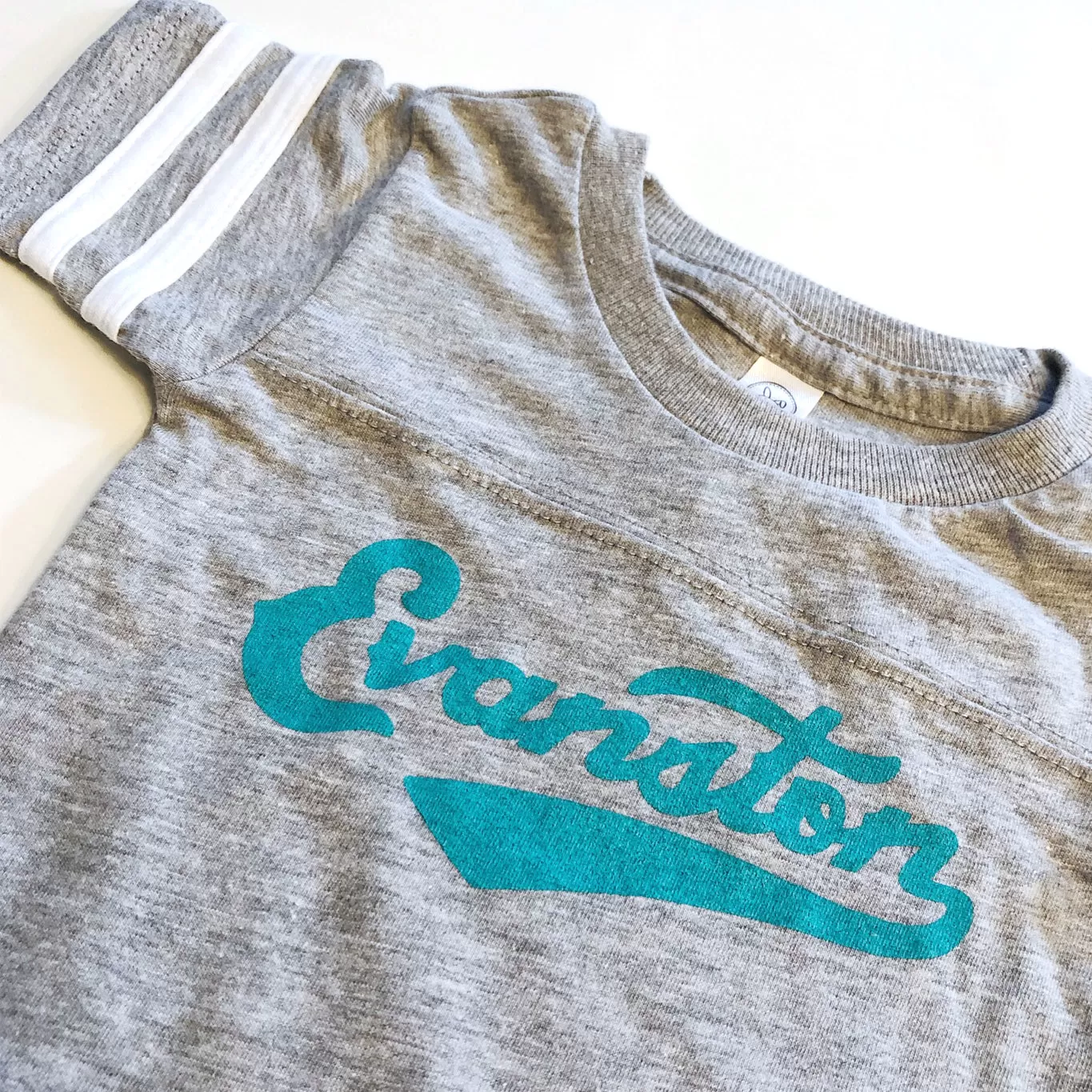 Evanston Script Onesie: 12 Months