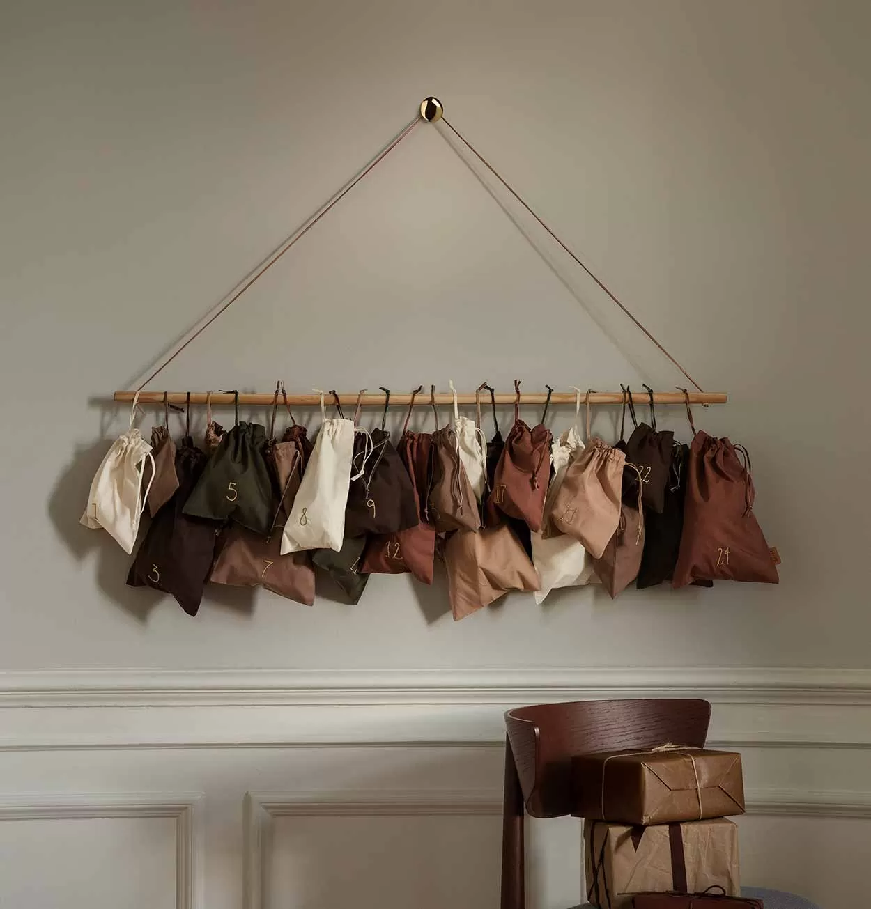 ferm LIVING Christmas Countdown – 24 Bags