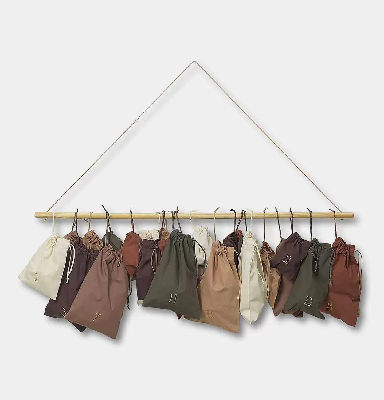 ferm LIVING Christmas Countdown – 24 Bags