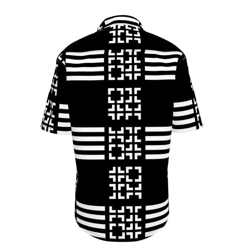 Geo Abstract Short Sleeve Shirt