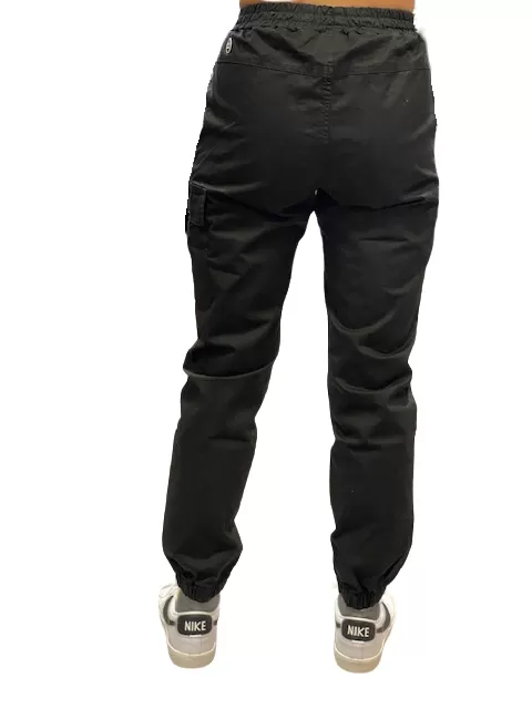 Hangar93 Military cotton trousers with 1 side pocket Z2641J NRO01 black