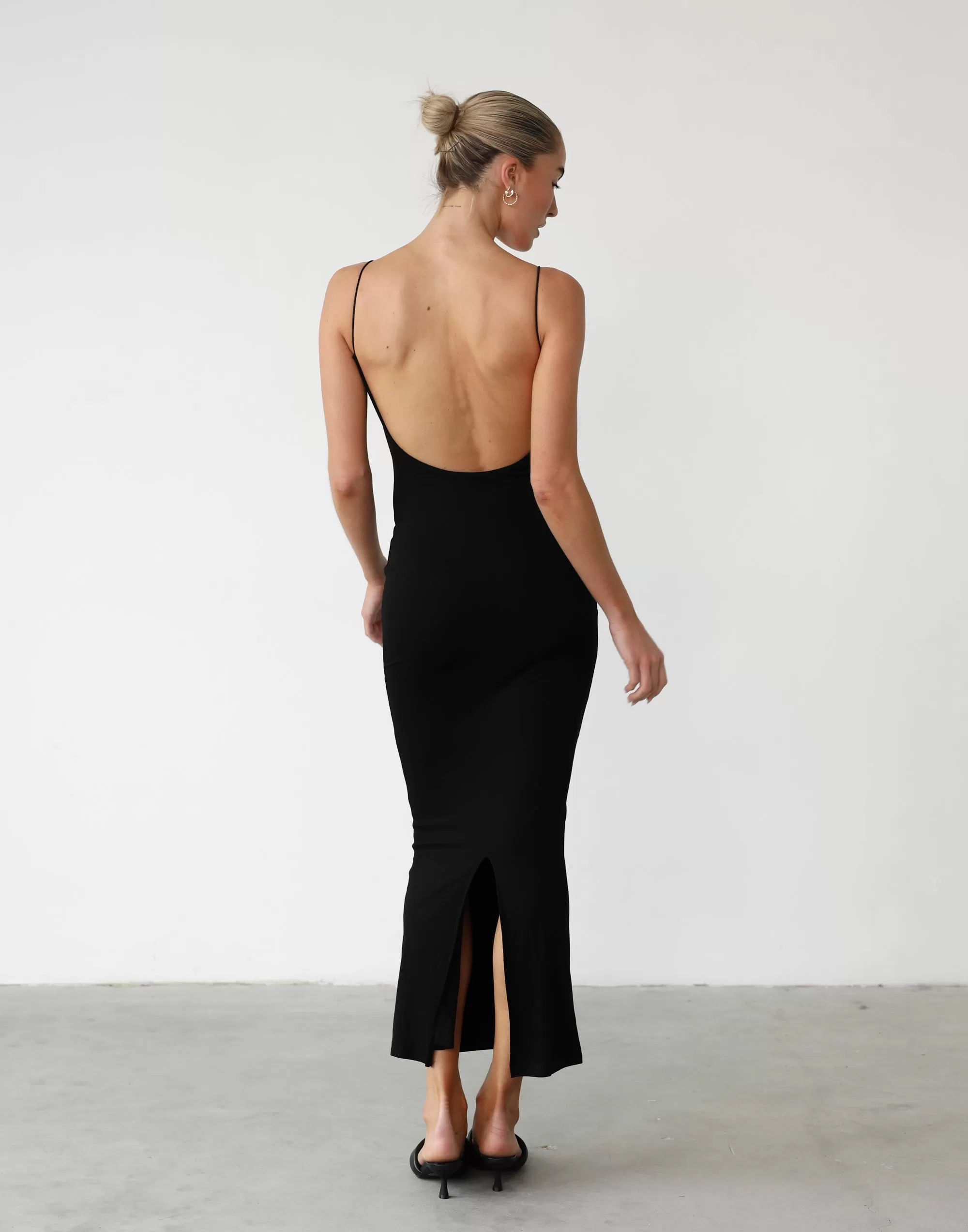 Jianna Maxi Dress (Black)