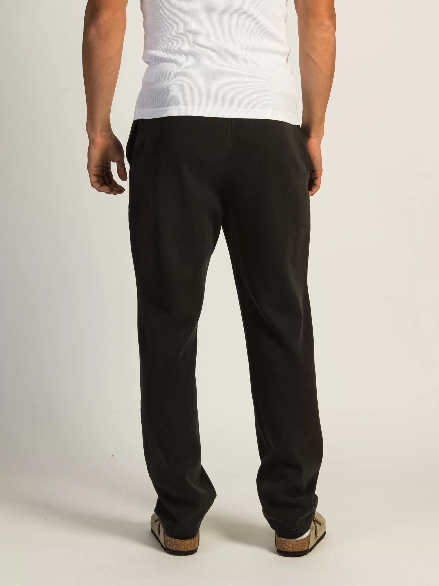 KOLBY PARKER GARMENT DYE LOUNGE PANT - BLACK