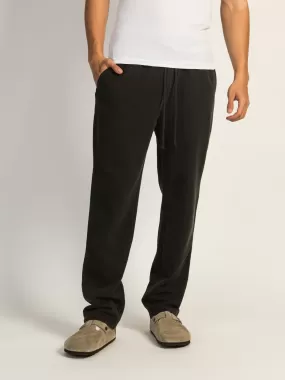 KOLBY PARKER GARMENT DYE LOUNGE PANT - BLACK