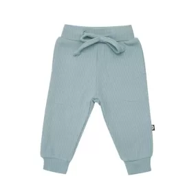 Kyte Baby Ribbed Jogger Pant in Glacier