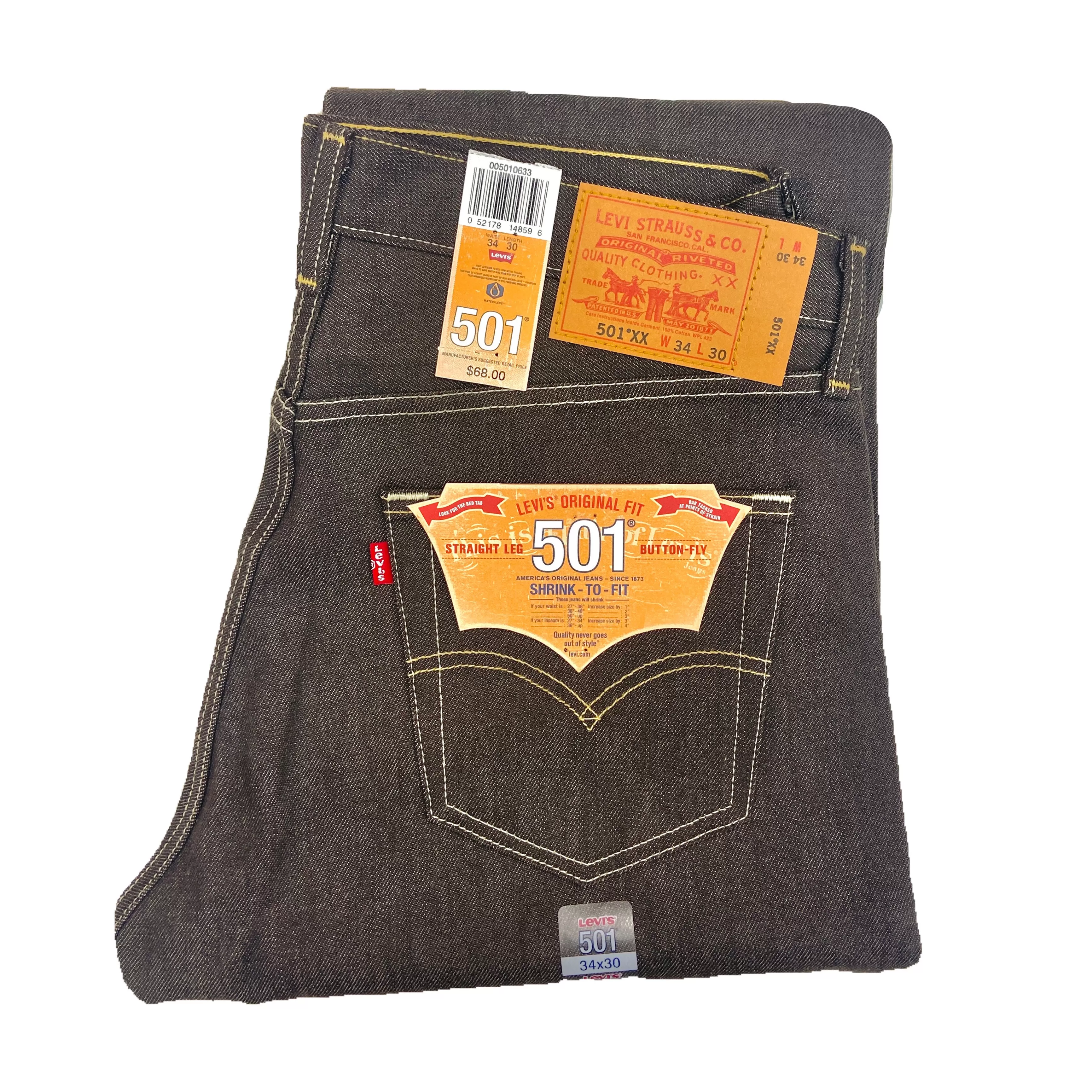 Levi's 501 Size 30 - 44