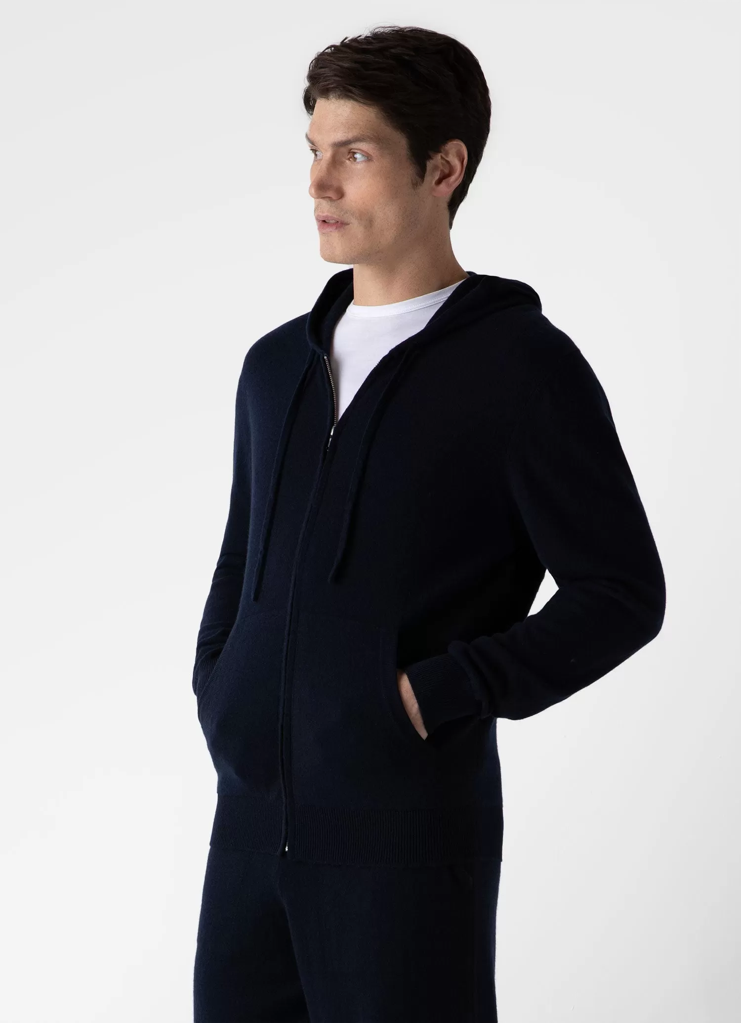 Men's Cashmere Lounge Set in Navy