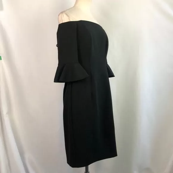 NWT BlackHalo Black Off Shoulder Dress