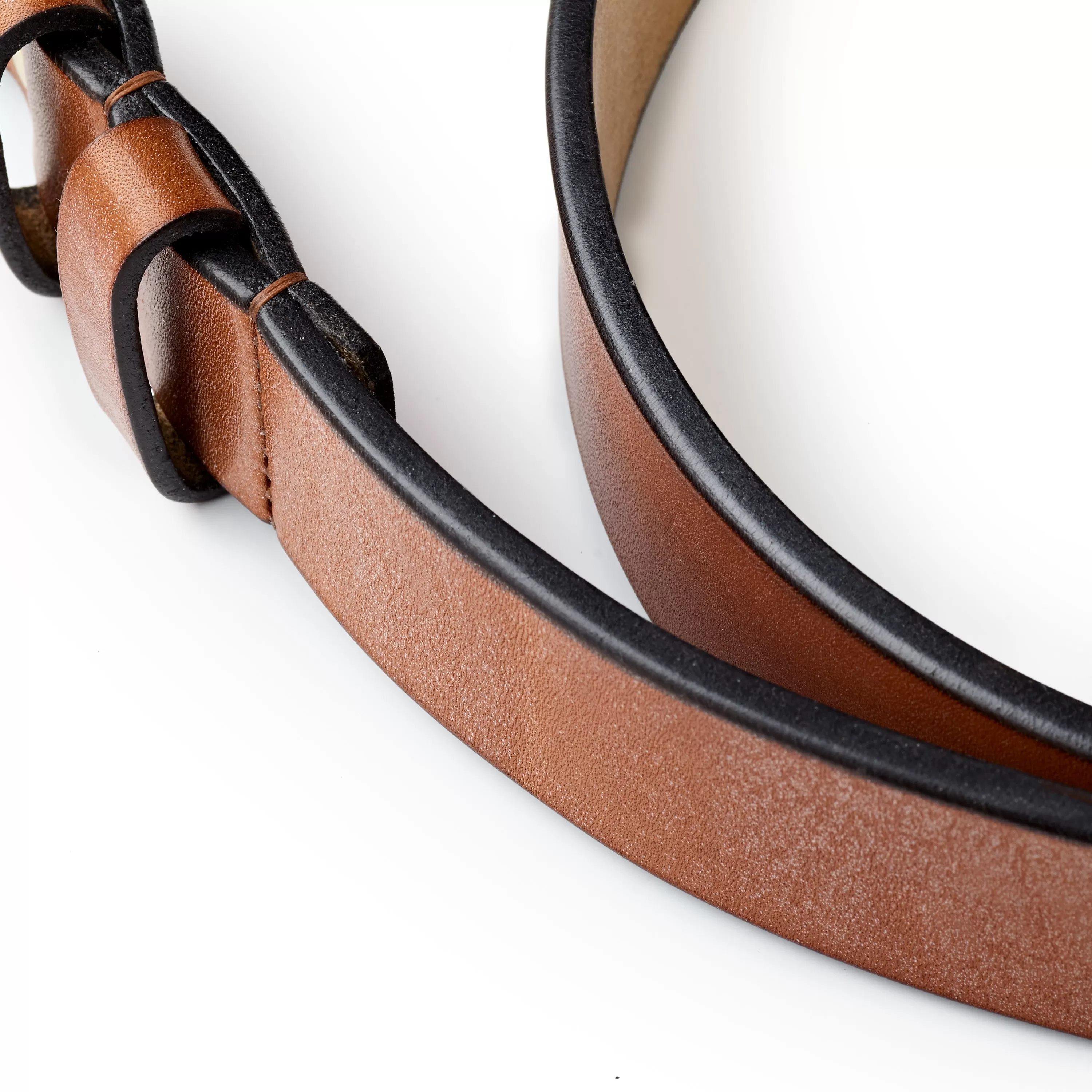 Oak Bark Tanned Leather Belt