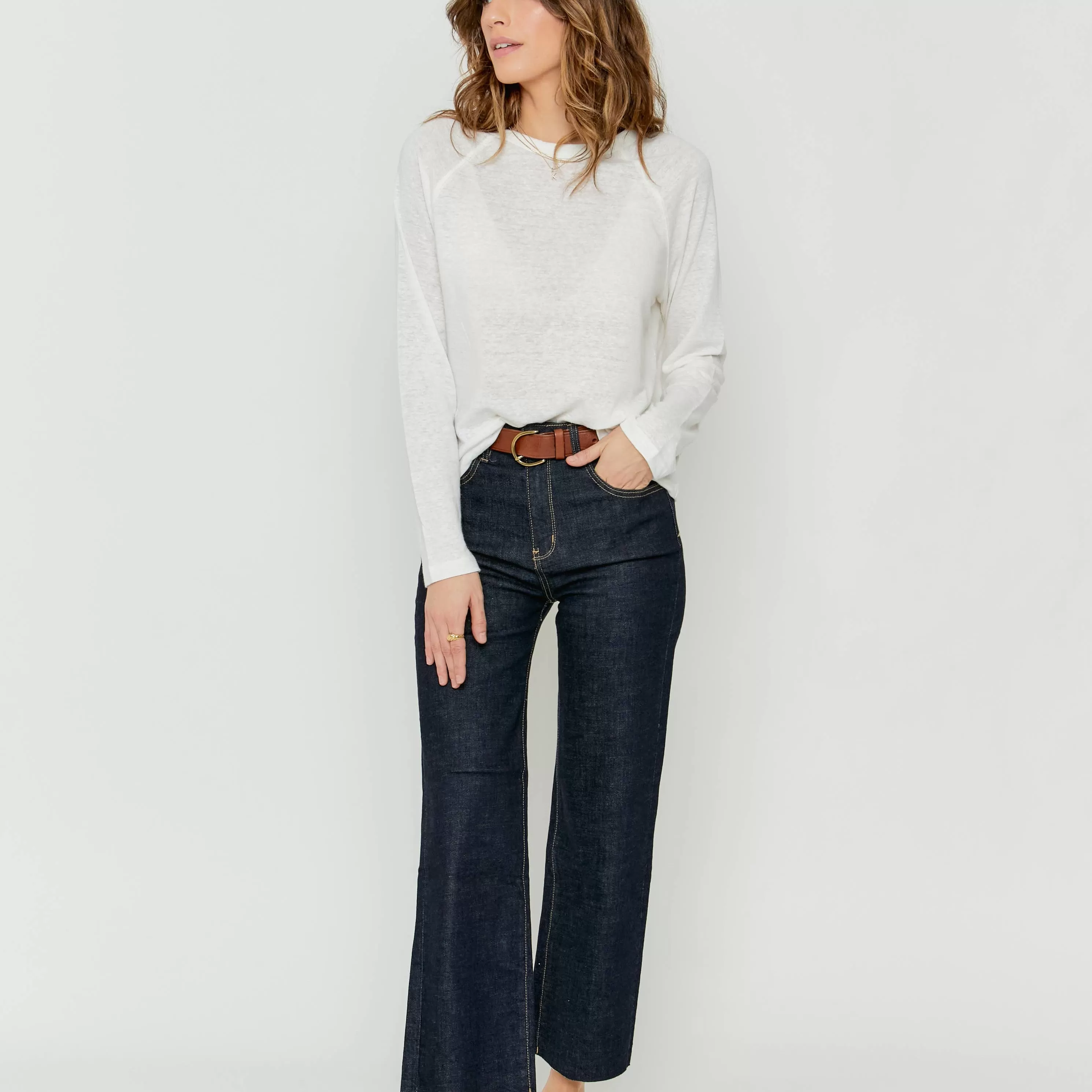 Oliver Logan - Wide Leg Jeans Aberdeen Timbers - Petite