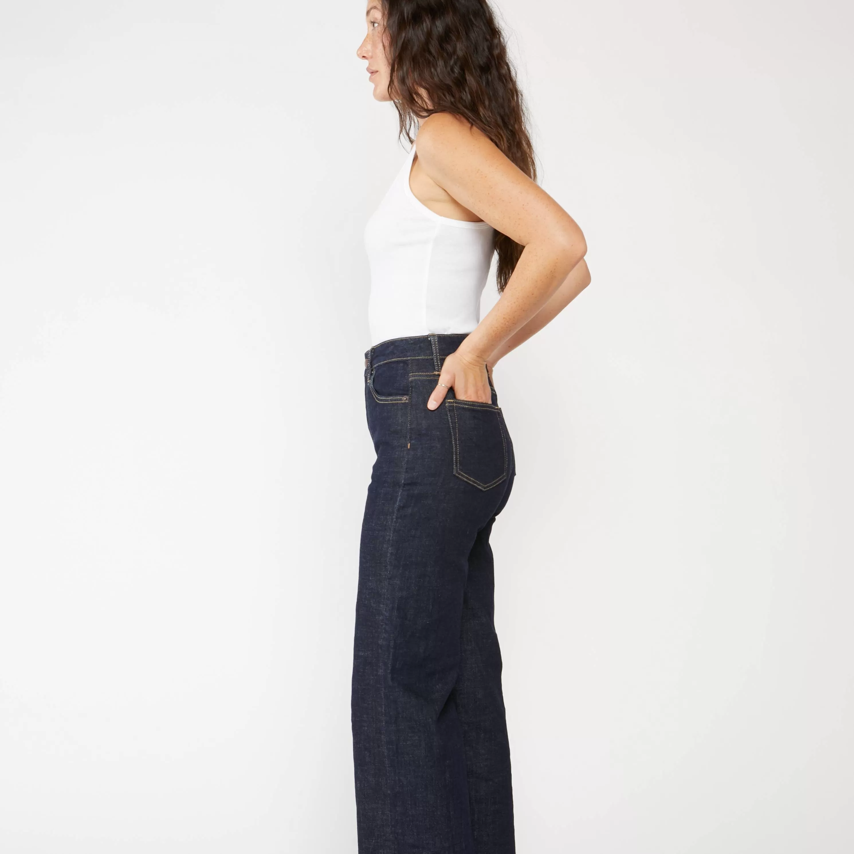 Oliver Logan - Wide Leg Jeans Aberdeen Timbers - Petite