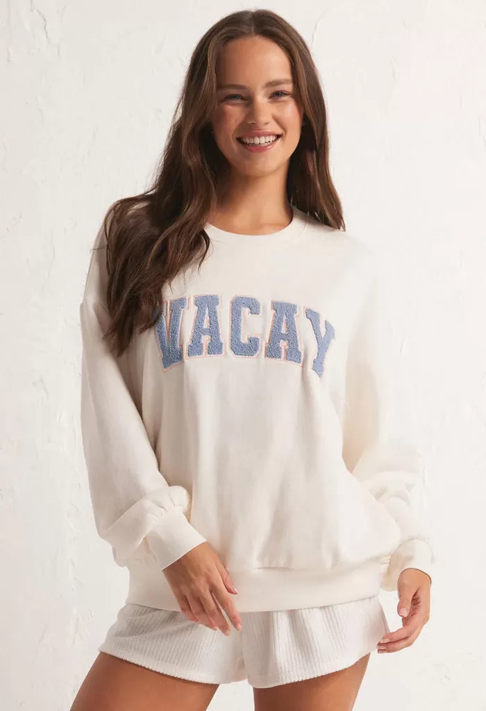 Oversized Vacay Sweatshirt