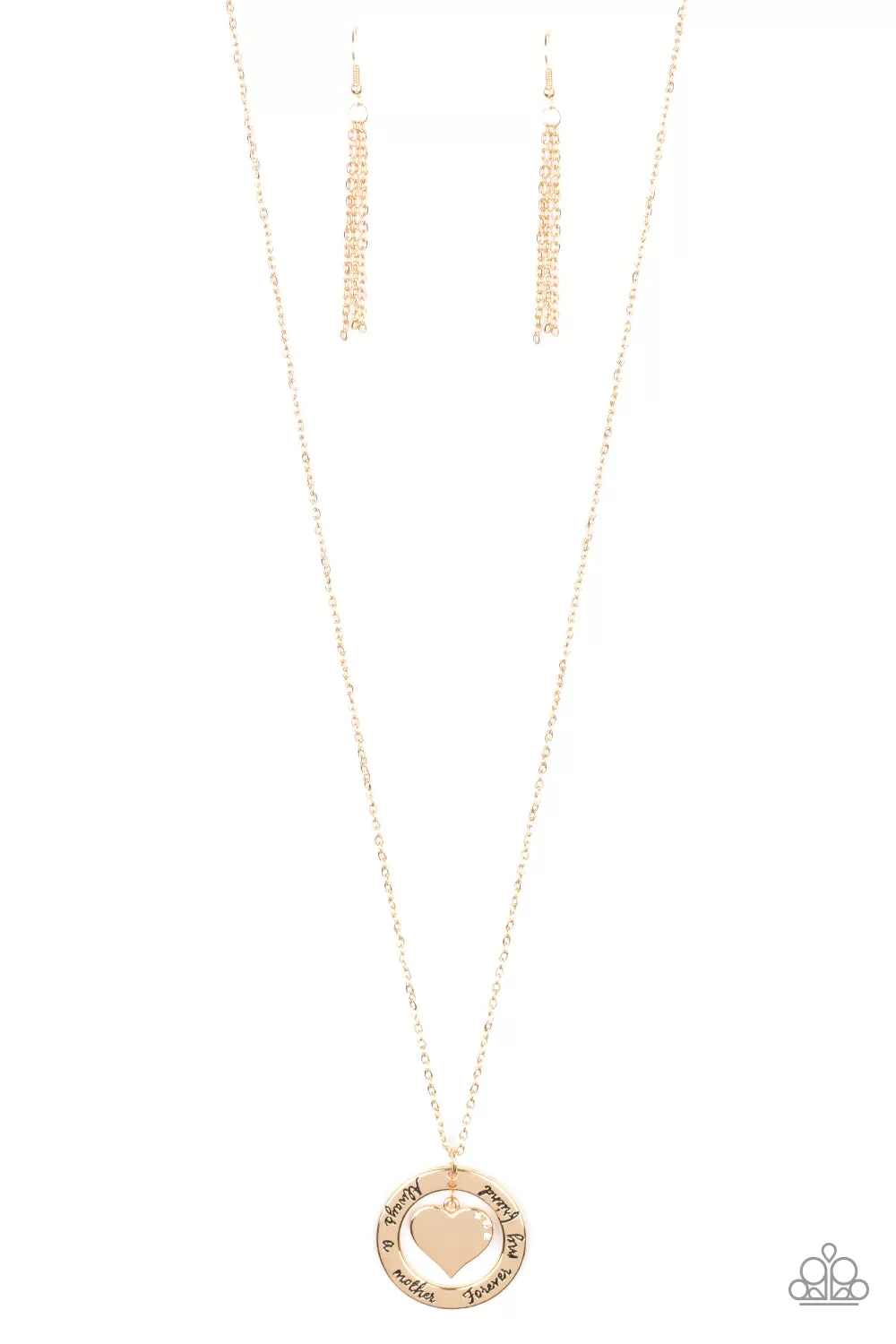 Paparazzi Accessories - Always A Mother, Forever My Friend - Gold Necklace